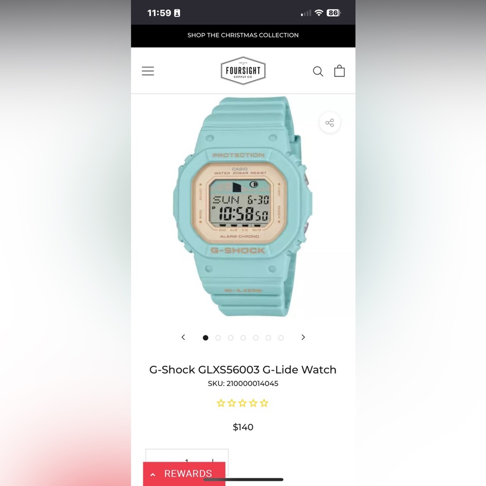 G-Shock GLXS56003 G-Lide Watch
